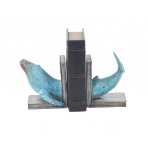 Highland Dunes Coastal Dolphin L-Shaped Bookends HLDS7763